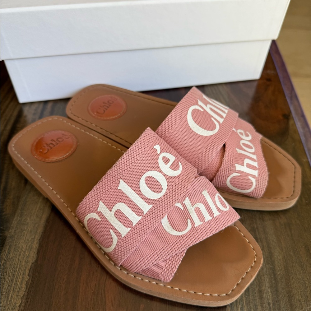 Chloé Woody Slide Sandals - Picture 2 of 15